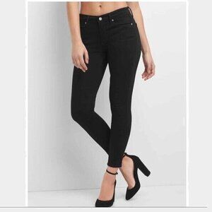 NWT! Gap 1969 EverBlack True Skinny Sculpt Jeans with Lycra Tech- Multiple Sizes